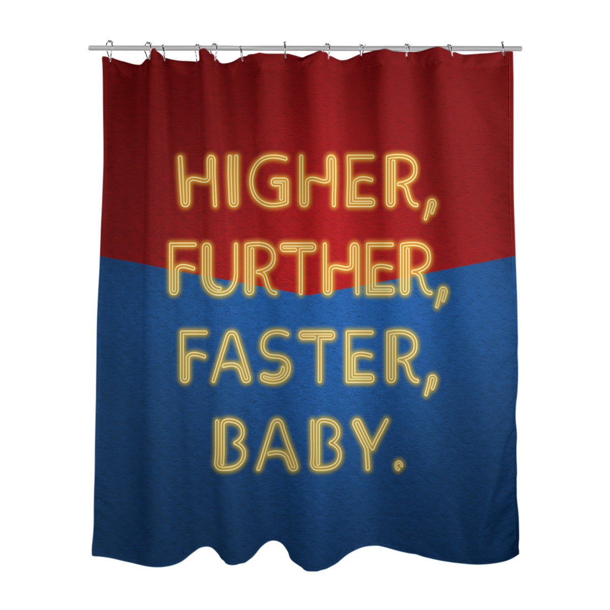 East Urban Home Woman Power Hero Quote Single Shower Curtain Wayfair