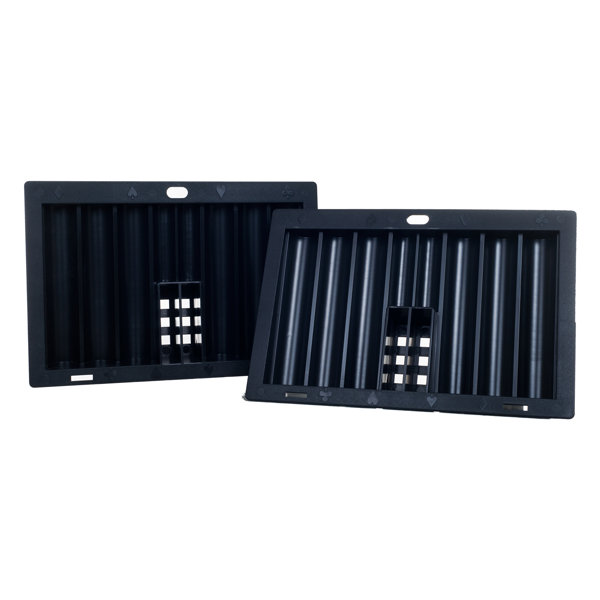 poker table with chip tray