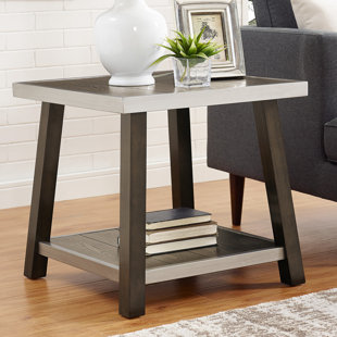 Pruitt End Table by Williston Forge Spacial Price