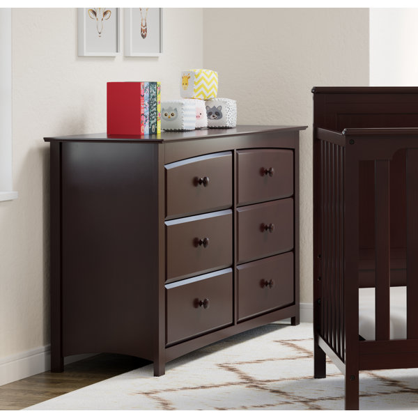 stork craft kenton 6 drawer dresser