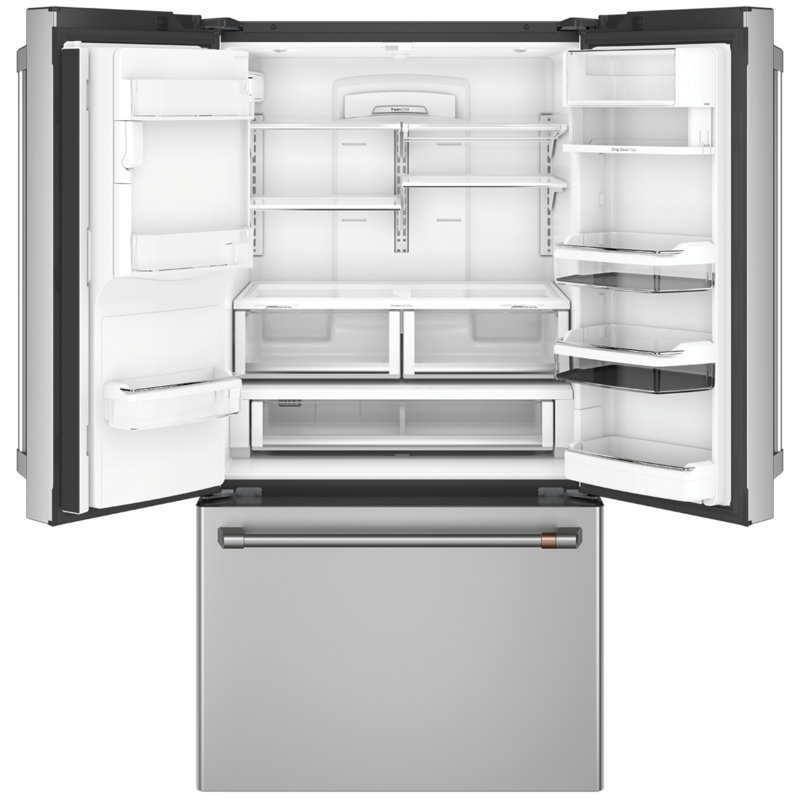 Cafe Smart Appliances 36 French Door 27 8 Cu Ft Smart Refrigerator With Hot Water Dispenser Reviews Wayfair