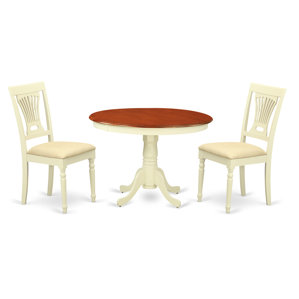 Hartland 3 Piece Dining Set by Wooden Importers