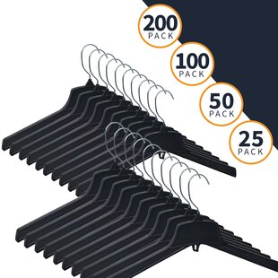 Giant Tubular Plastic Hanger 24 Hangers Proudly Made in The USA for sale online 