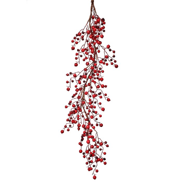 The Holiday Aisle® 4' Mixed Sparkle Garland | Wayfair