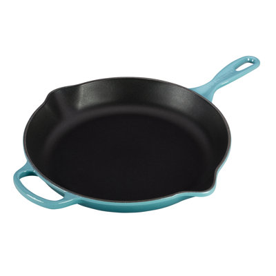 Le Creuset Cast Iron Skillet Le Creuset Color Caribbean Size 9
