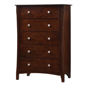 Joshua 5 Drawer Chest by Red Barrel Studio