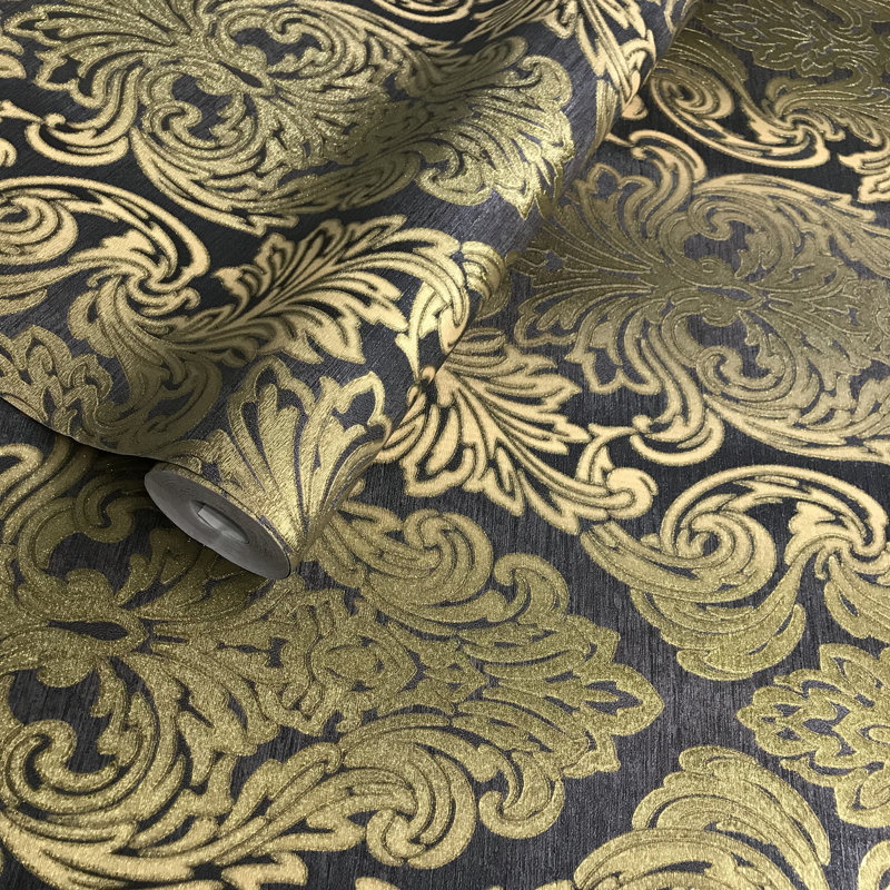 House Of Hampton Alverson Victorian Vinyl Non Woven 33 L X 42 W