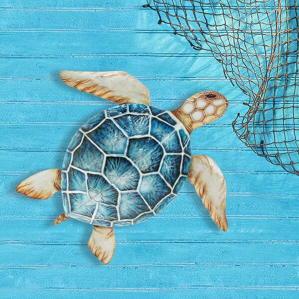 Sea Turtle Tropical sea life wall art home decor A 