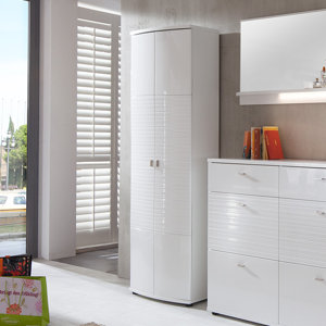 Garderobenschrank Faro, 194 cm H x 60 cm B x 35 cm T von Forestdream