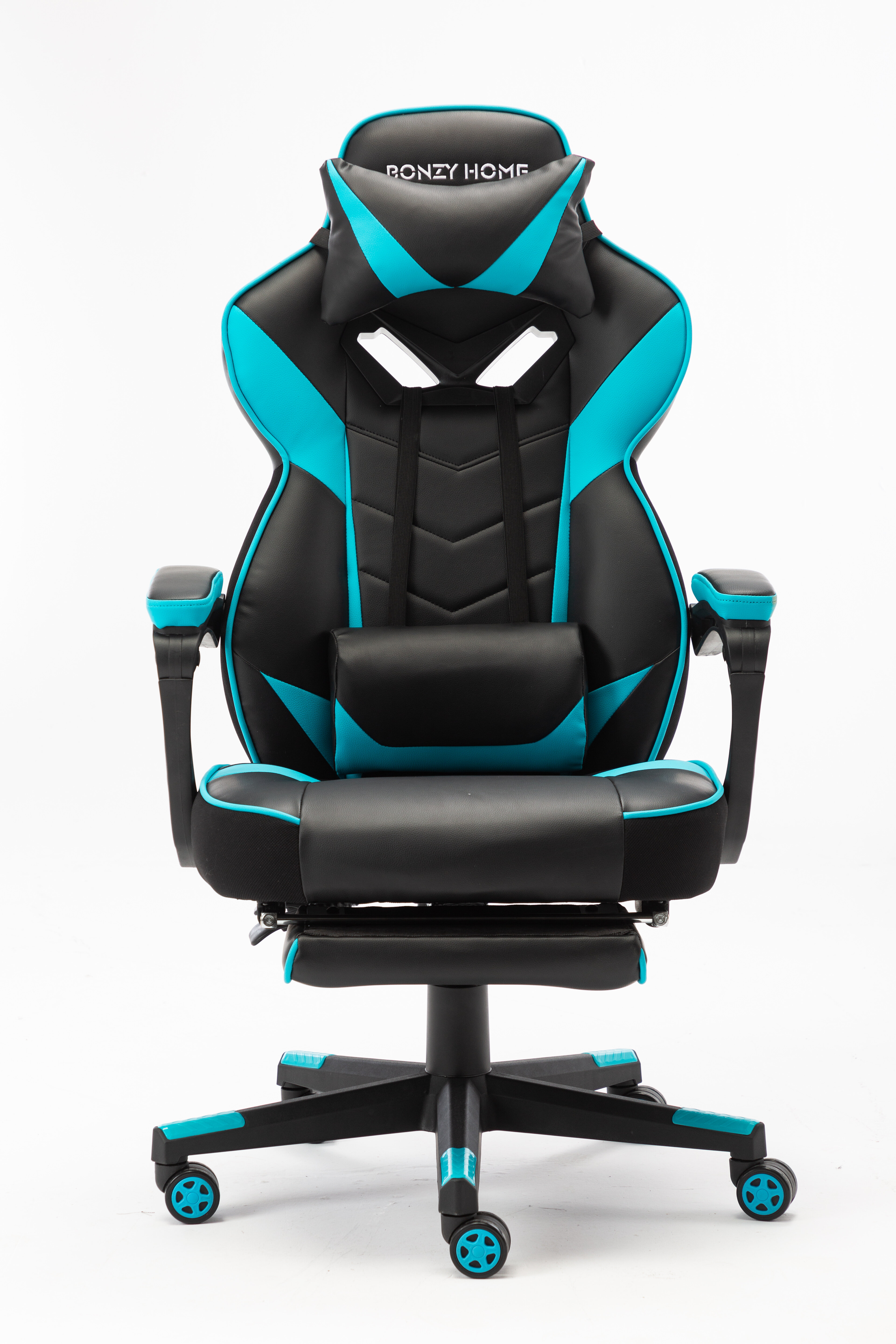 Buysexe Gaming Chair Computer Office Chair Ergonomic Desk Chair With Footrest Racing Executive Swivel Chair Wayfair