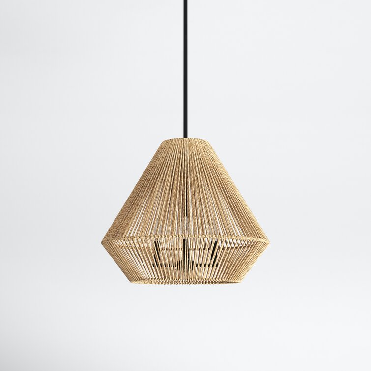 statement geometric pendant