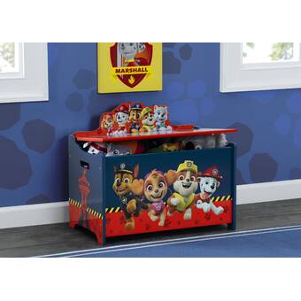 paw patrol fabric toy box