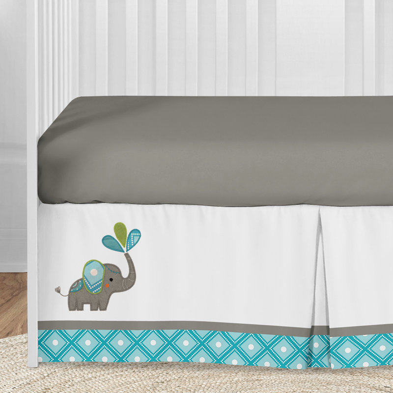 mod elephant crib bedding