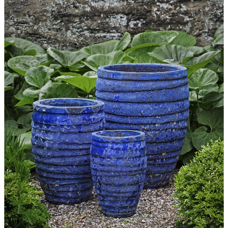 Bloomsbury Market Guaracha 3-Piece Terracotta Pot Planter Set | Wayfair