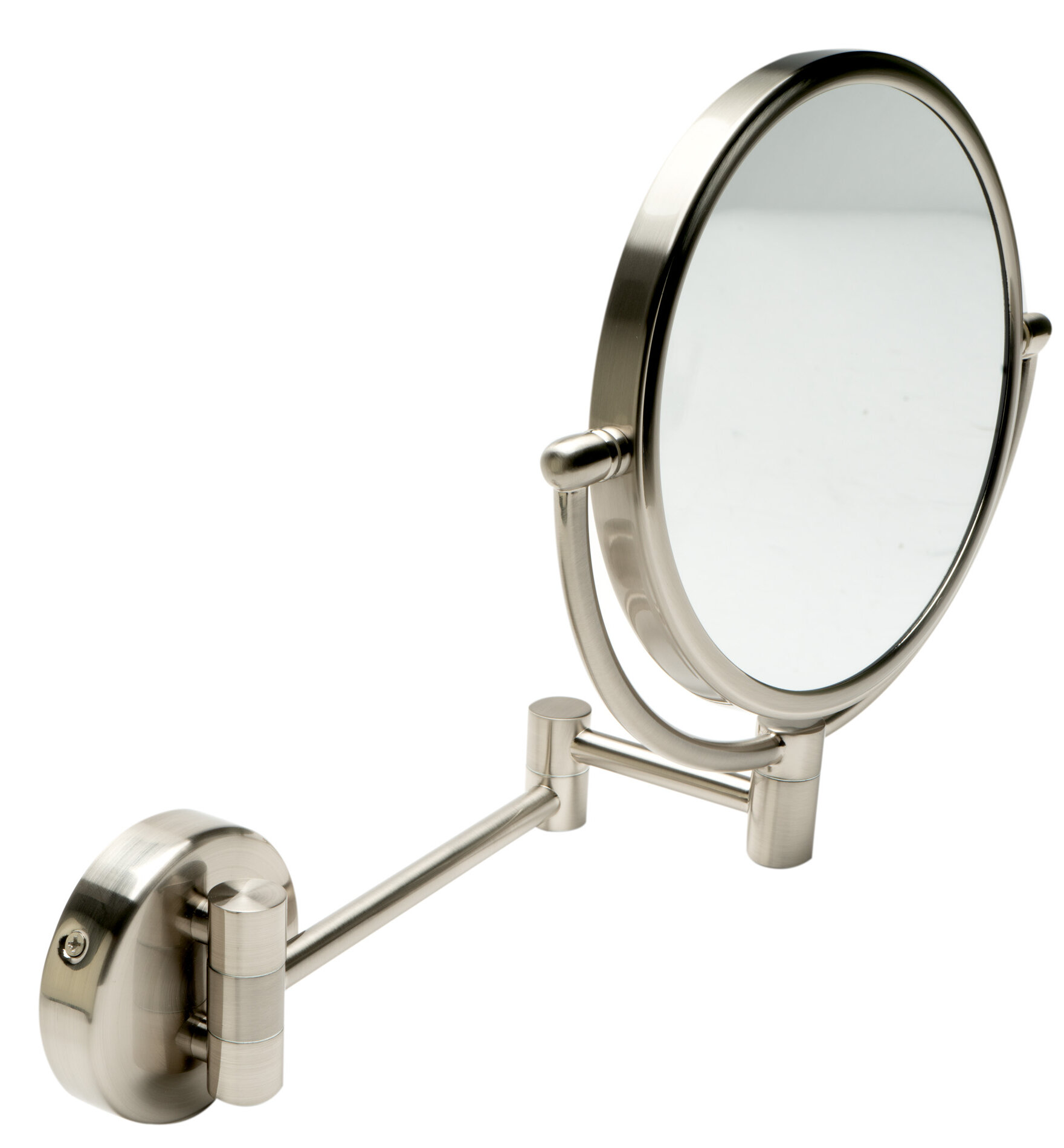 hanging magnifying mirror