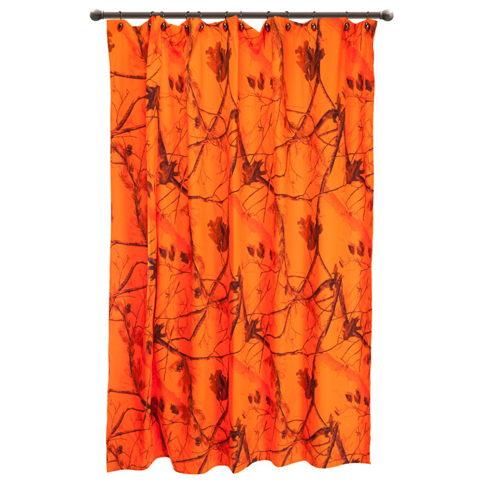 Realtree Ap Blaze Single Shower Curtain Wayfair