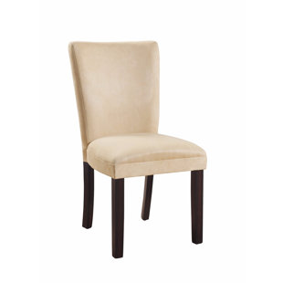 Hoekstra Modish Side Genuine Leather Upholstered Dining Chair (Set Of 2) by Winston Porter Great Reviews