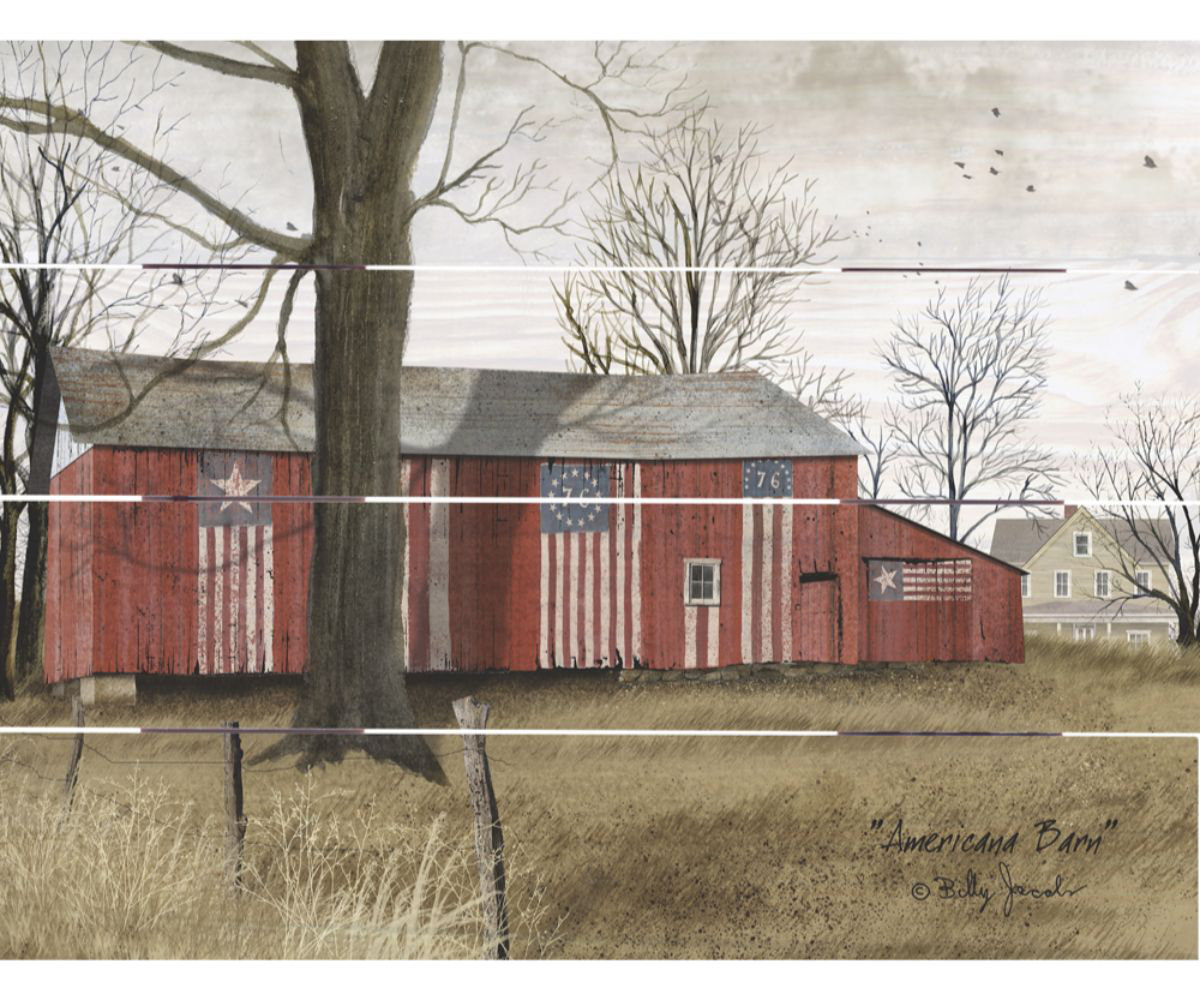August Grove® Americana Barn Wall Décor Wayfair