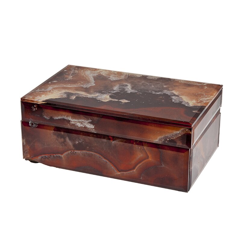 Philip Whitney Marble Jewelry Box | Wayfair