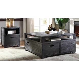 Eryk Storage 2 Piece Coffee Table Set With Drop-down Doors By Ebern Designs