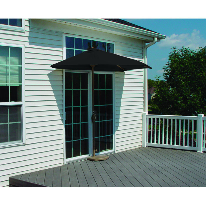 Alcott Hill® Monty 88" x 45" Half Market Sunbrella ...