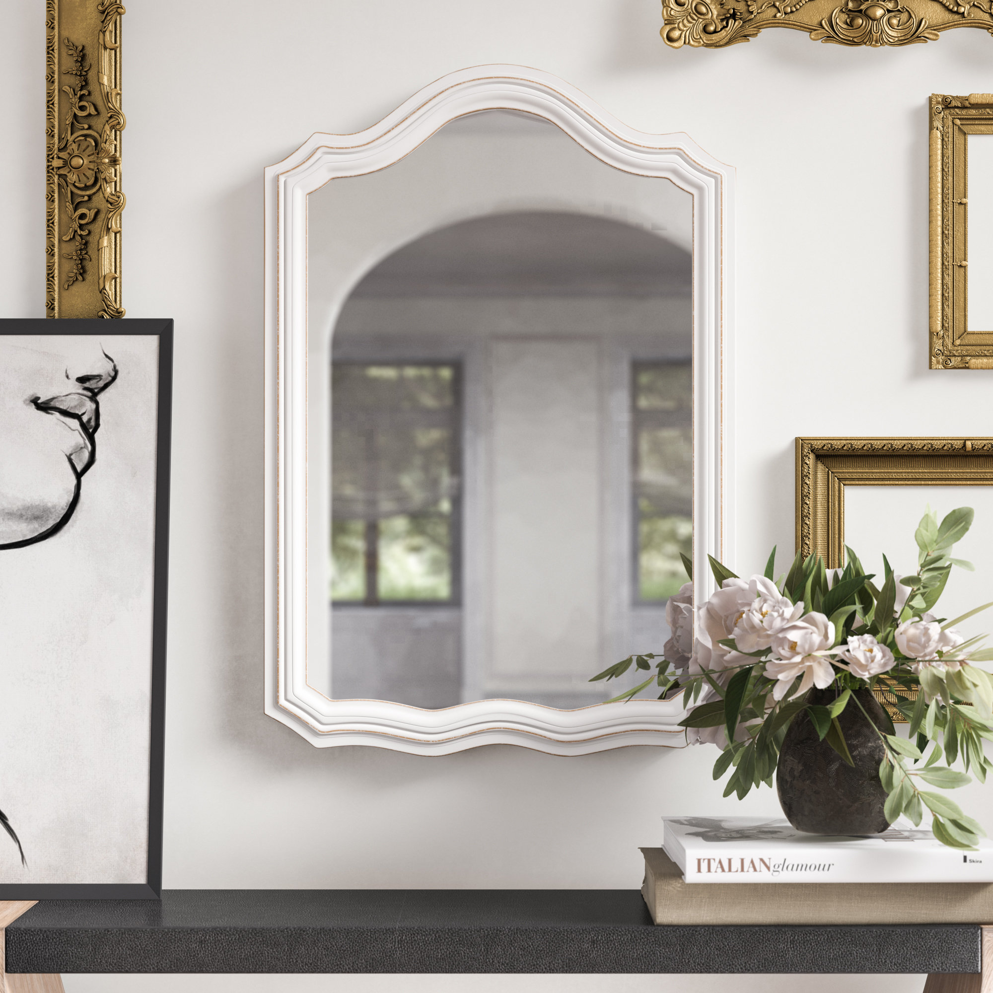 Kelly Clarkson Home Brynlee Arch Wall Mirror & Reviews Wayfair