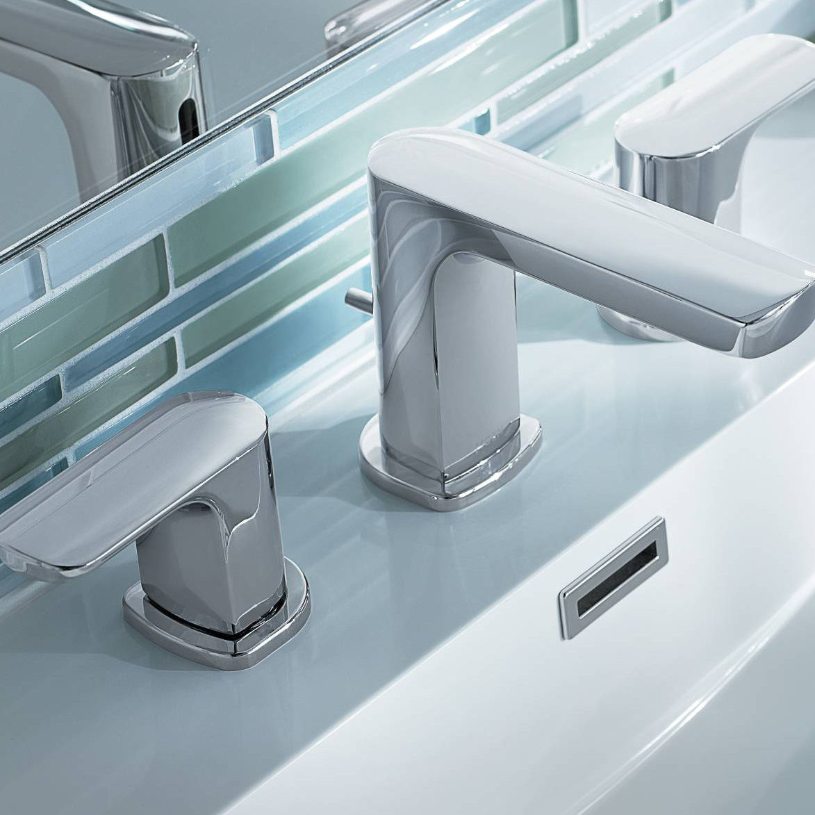 Moen Rizon Widespread Bathroom Faucet with Drain Assembly & Reviews