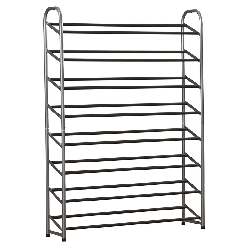 Rebrilliant 8 Tier 40 Pair Shoe Rack Reviews Wayfair