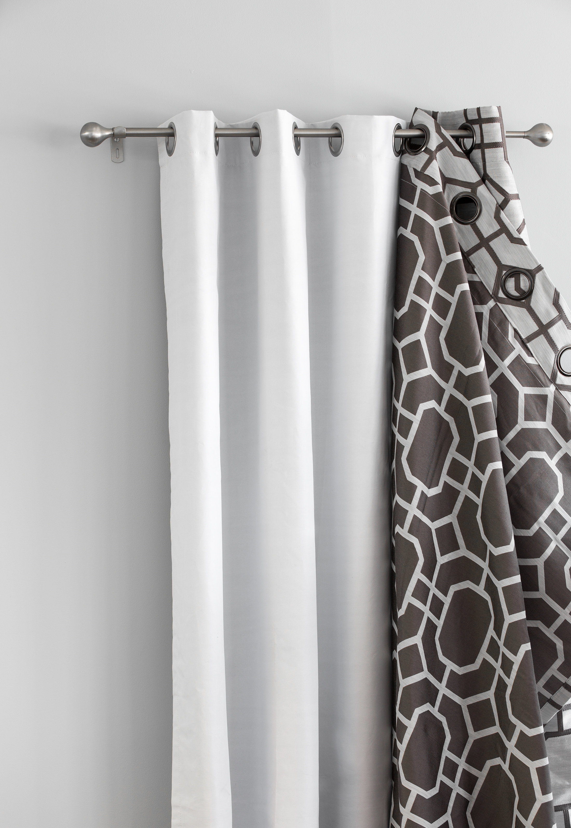 Perrine Solid Blackout Thermal Grommet Single Curtain Panel