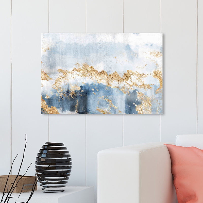 Mercer41 Eight Days A Week Abstract Wrapped Canvas Painting