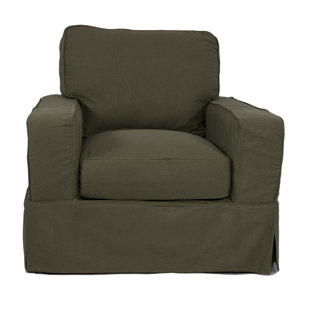 Oxalis Swivel Armchair by Breakwater Bay