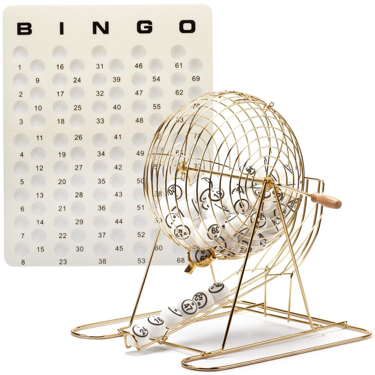 GSE Games & Sports Expert Professional Bingo Game Set With Extra Large ...