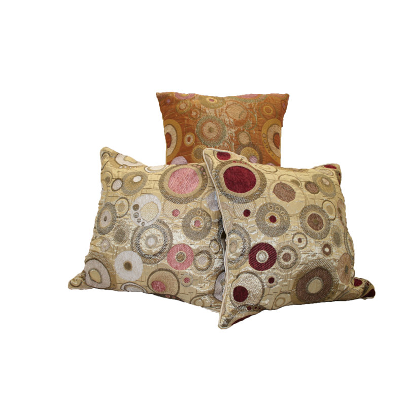 Fleur De Lis Living Woodway Chenille Decorative Throw Pillow