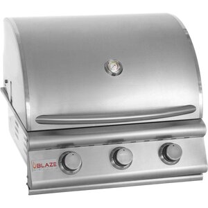 3-Burner Built-In Convertible Gas Grill