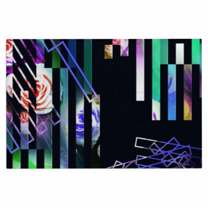 Dawid Roc Geometric Stripes Abstract Stripes Doormat