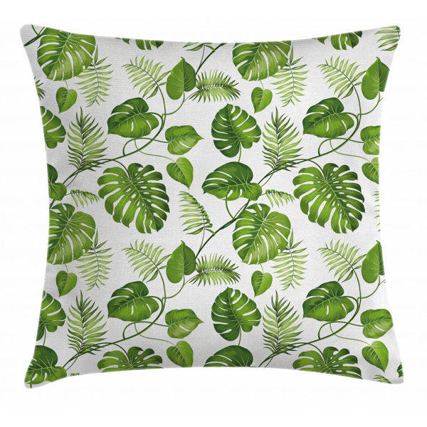East Urban Home Leaf Indoor Outdoor 26 Throw Pillow Cover Wayfair