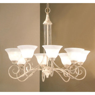 Go to store & view more images Torino 8-Light Shaded Chandelier by Classic Lighting