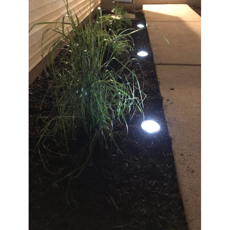 Solar Powered Disc Path Ground Lights