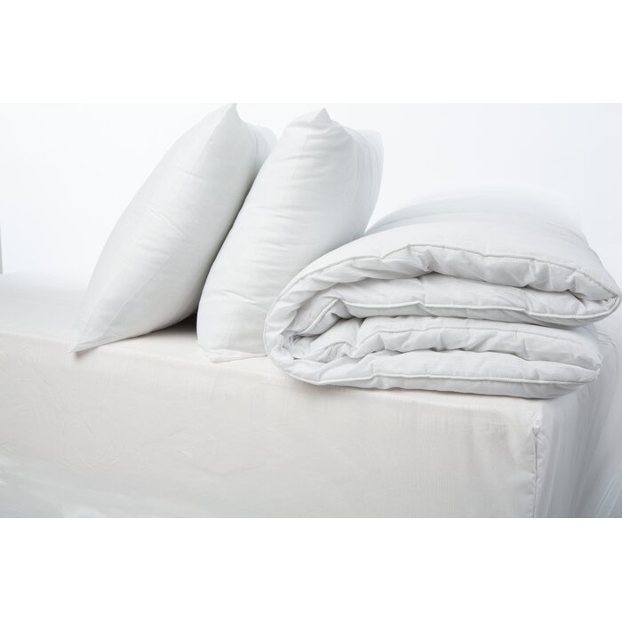 Symple Stuff 4 5 Tog Duvet With Pillows Reviews Wayfair Co Uk