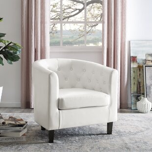 wayfair white armchair