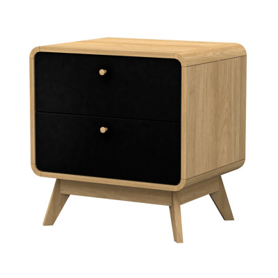 Mikula 2-Drawer Nightstand