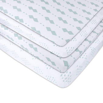 Zoomie Kids Carreon Printed Fitted Crib Sheets Wayfair