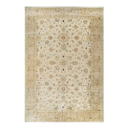 Noori Rug Wail Carme Hand Knotted Area Rug 9'11 x 13'4 Ivory/Red Noori Rug Wail Carme Hand Knotted Area Rug 9'11 x 13'4 Ivory/Red