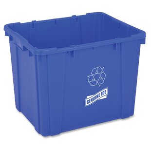 14 Gallon Curbside Trash & Recycling Bin
