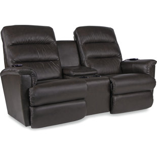 Go to store & view more images La-Z-Boy Tripoli Leather Power Reclining Loveseat