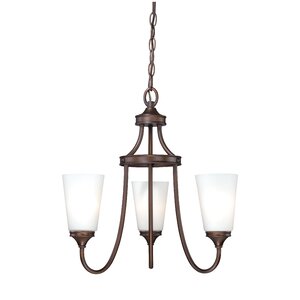 Lorimer 3-Light Shaded Chandelier