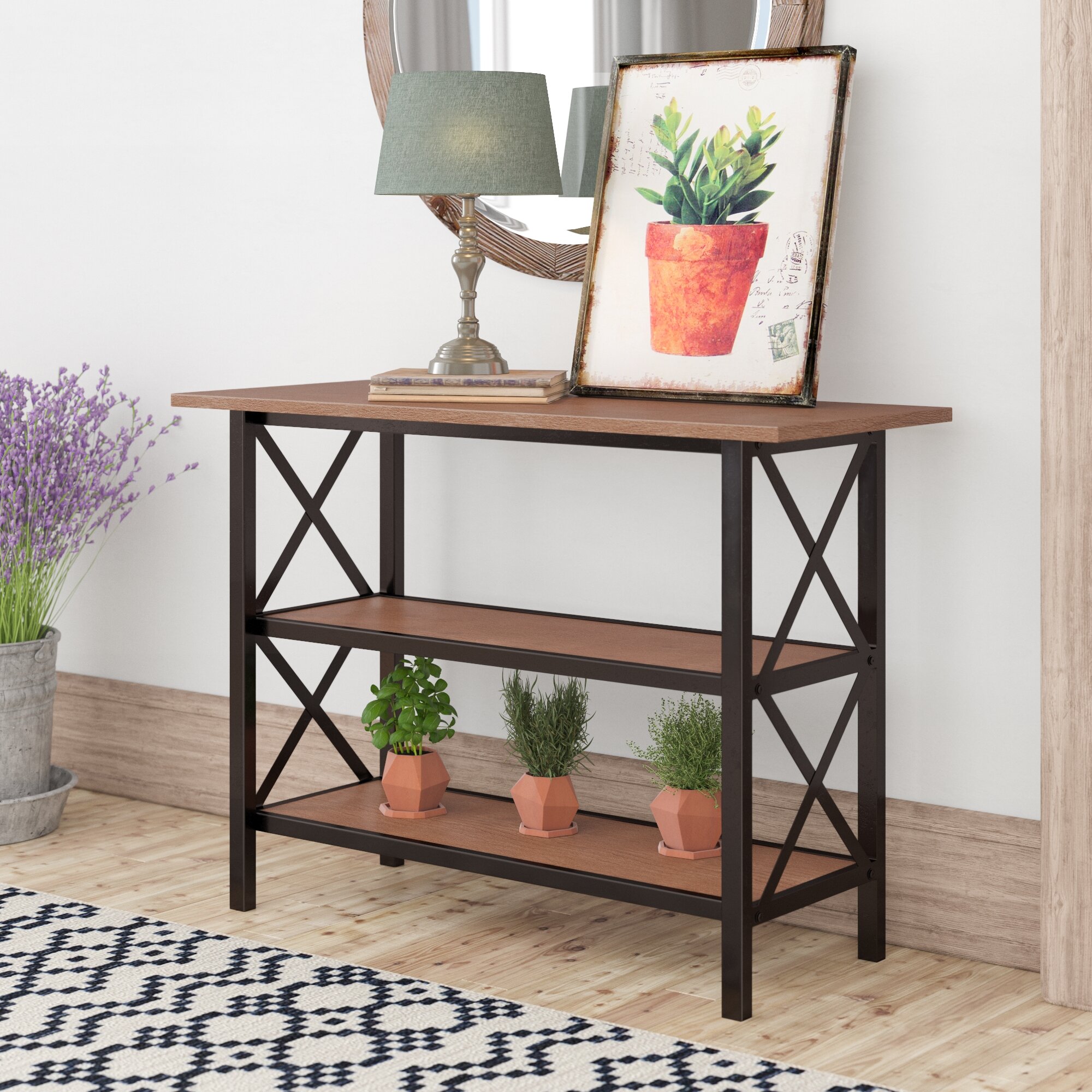 millwood pines console table