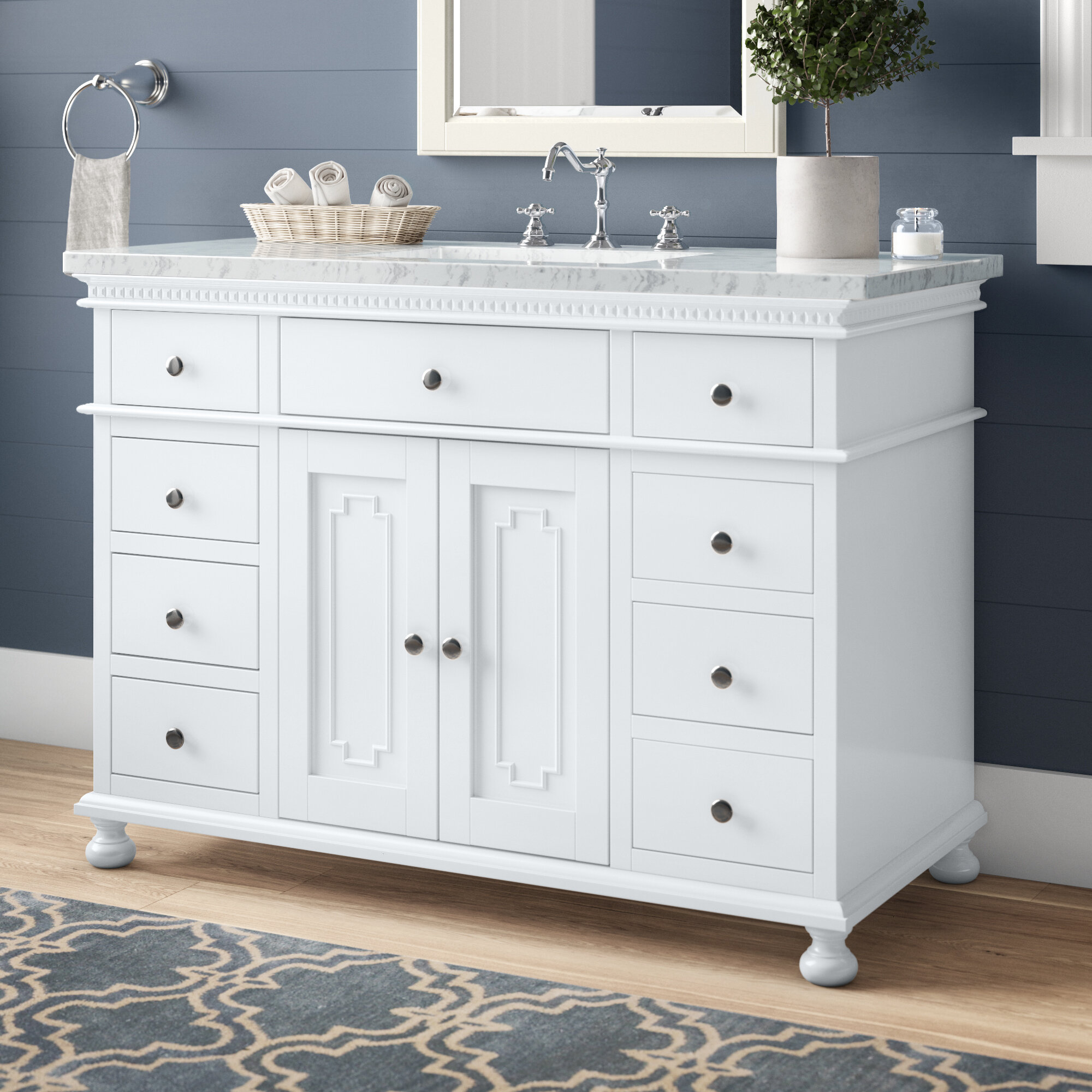 Casie 48 Single Bathroom Vanity Set Reviews Birch Lane