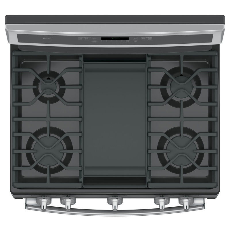 Ge Profile 30 Free Standing Gas Range With Griddle Wayfair 30 Free Standing Gas Range With Griddle