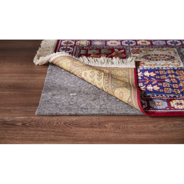 Symple Stuff Bergen Premium Dual Surface Non Slip Cushioning Rug Pad 0 30 Reviews Wayfair